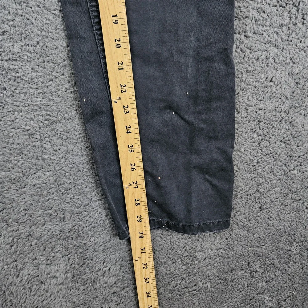 Levi Strauss Co‎ Pants Mens 34x32 Dark Gray Chino Button Closure Classic Utility